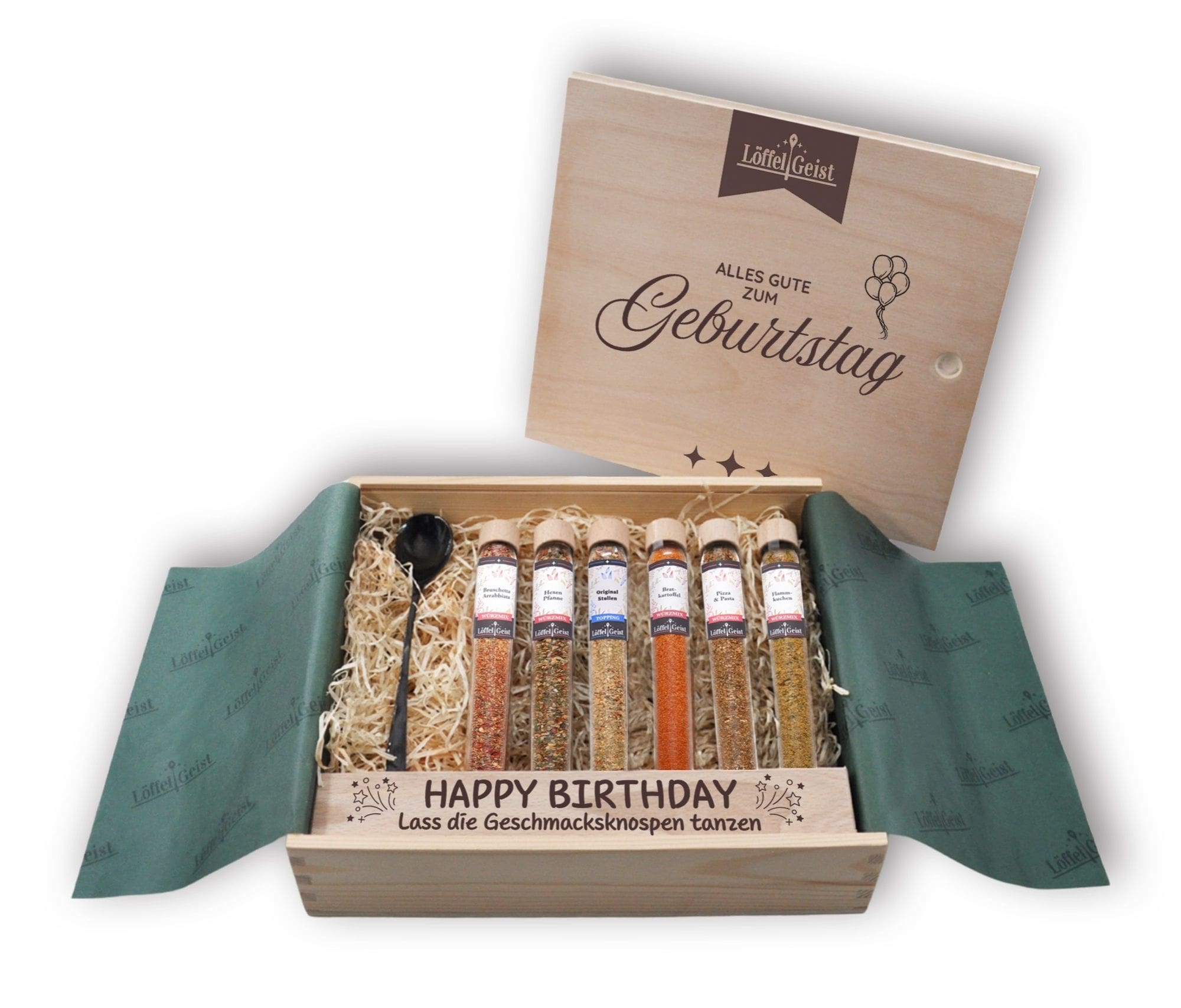 Gewürz-Geschenkset „Alles Gute zum Geburtstag“